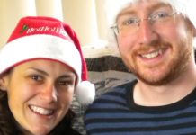 Taking the Christ out of Christmas Michelle and partner Daniel Hunt share Christmas day together at home in Torquay.