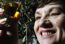 Locals get FRESH Camilo Olive Oil’s Joan McGovern checks progress on her Teesdale farm.
